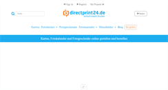 Desktop Screenshot of directprint24.de